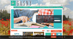 Desktop Screenshot of gasny.fr
